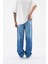 Erkek Ethnical Patterned Jean Blue 4