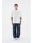Erkek Patterned And Textured Jean Mavi 5