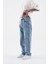 Erkek Patterned And Textured Jean Lıght Blue 3