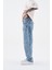 Erkek Patterned And Textured Jean Lıght Blue 4