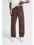 Erkek Relaxed Baggy Jean Coffee Asit Pantolon 1