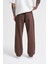 Erkek Relaxed Baggy Jean Coffee Asit Pantolon 3