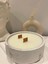 Marble Bowl Vanilya Kokulu - Beton Saksılı Dekoratif Soya Mum 3