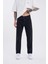 Erkek Loose Fith Jeans Pantolon Efektli Siyah 1
