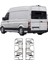 Volkswagen Crafter Uyumlu 2006-2017 Stop Çerçevesi 2 Parça Abs Krom Kaplama 2