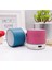 Mini Kablosuz Hoparlör Radyolu Şarjlı 4W Mini Bluetooth Speaker Ambiyans Işık Özellikli Ses Bombası 4