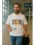 Boxy Oversize Unisex %100 Pamuk Premium Baskılı T-Shirt 2