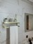 Fulya Banyo Ahşap Raflı Gold Metal Havlu, Şal Askılık 2