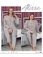 Alissa 6149 Bayan Önü Düğmeli Puantiye Desenli Pijama Takımı 1