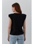 Vatkalı Tshirt Siyah 4