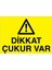 Dikkat Çukur Var Uyarı Tabelası - 50X70 Alüminyum Kompozit Panel - I30 1