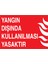 Yangın Dışında Kullanılması Yasaktır Uyarı Tabelası - 70X100 Alüminyum Kompozit Panel - Y59 1