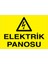 Elektrik Panosu Uyarı Tabelası - 20X30 Alüminyum Kompozit Panel - PAN14 1