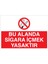 Bu Alanda Sigara Içmek Yasaktır Uyarı Tabelası - 50X70 Alüminyum Kompozit Panel - SİG12 1