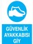 Güvenlik Ayakkabısı Giy Uyarı Tabelası - 20X30 Alüminyum Kompozit Panel - AK13 1