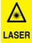 Laser Uyarı Tabelası - 70X100 Alüminyum Kompozit Panel - Il9 1