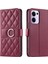 Oppo Reno 13F Flip Kılıf Manyetik Halka Deri Flip Ince Cüzdan Kılıfı Kart Tutucu ve Uzun Askılı (Yurt Dışından) 5