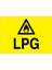Lpg Uyarı Tabelası - 35X50 Alüminyum Kompozit Panel - DG25 1
