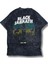 Unisex Black Sabbath Sırt Baskılı Yıkamalı Tişört, Oversize Rock-Metal Baskılı Vintage T-Shirt 3