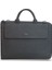 Hakiki Deri Mat Siyah Ince Laptop & Evrak Çantası (326) 1