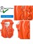 Şişme Can Yeleği Yüzme Can Yeleği Deniz Yeleği Şişme Cankurtaran Yelek Life Vest Emniyet 50X47 Cm. 3