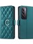 Oppo Reno 12 Pro 5g Flip Kılıf Manyetik Halka Deri Flip Ince Cüzdan Kılıfı Kart Tutucu ve Uzun Askılı (Yurt Dışından) 5