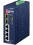 Industrial 4-Port 10/100TX 802.3AT Poe + 2-Port 1000X Sfp Ring Ethernet Switch 1