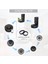 Irobot Roomba Tekerlekler Serisi 500, 600, 700, 800 ve 900 Için Lastikler, Kaymaz, Büyük Yapışma ve Kolay Montaj 4'lü Paket (Yurt Dışından) 3
