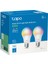 Tapo L530E(2-pack), Çok Renkli Akıllı Wi-Fi Ampulü, 8.7 W, 2.4 GHz, 16.000.000 Renk Tonu, E27 Duy, Amazon Alexa ve Google Home ile Çalışır, Rengi Değiştirilebilir, Hub Gerekmez 2