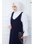 Nehir Örme Jile Elbise Lacivert HM2389 2