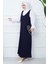 Nehir Örme Jile Elbise Lacivert HM2389 4