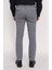 Jogger Kendinden Komple Kemerli Tek Pantolon Gri 3
