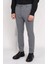 Jogger Kendinden Komple Kemerli Tek Pantolon Gri 4