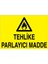 Tehlike Parlayıcı Madde Uyarı Tabelası - 20X30 Alüminyum Kompozit Panel - YP19 1