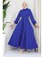 Kuşaklı Mevlana Elbise Mavi HM2105 1