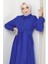 Kuşaklı Mevlana Elbise Mavi HM2105 3