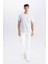 Erkek T-Shirt M6608AZ/GR91 Lt.grey 2