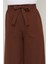 Bağlamalı Pantolon Kahverengi HM2782 3