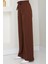 Bağlamalı Pantolon Kahverengi HM2782 4