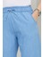 Beli Lastikli Kot Pantolon Açık Mavi HM2726 3