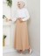 Kemerli Mevlana Etek Bej HM2370 4