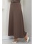 Kemerli Mevlana Etek Kahverengi HM2370 4