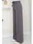 Bağlamalı Pantolon Füme HM2782 4