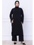 Uzun Tunikli Ayrobin Takım Siyah HM2770 1