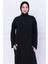 Uzun Tunikli Ayrobin Takım Siyah HM2770 4