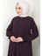 Büyük Beden Mevlana Ferace Mürdüm HM02153 3
