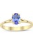 Tanzanite Oval Tektaş Yüzük 1
