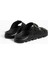 Siyah Yazlık Unisex Çift Toka Yumuşak ve Hafif Terlik 4