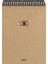 Kraft Sert Kapak Bloknot 100YP 17X24CM Kareli 4