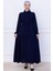 Beli Bağlamalı Etekli Ayrobin Takım Lacivert HM2734 1